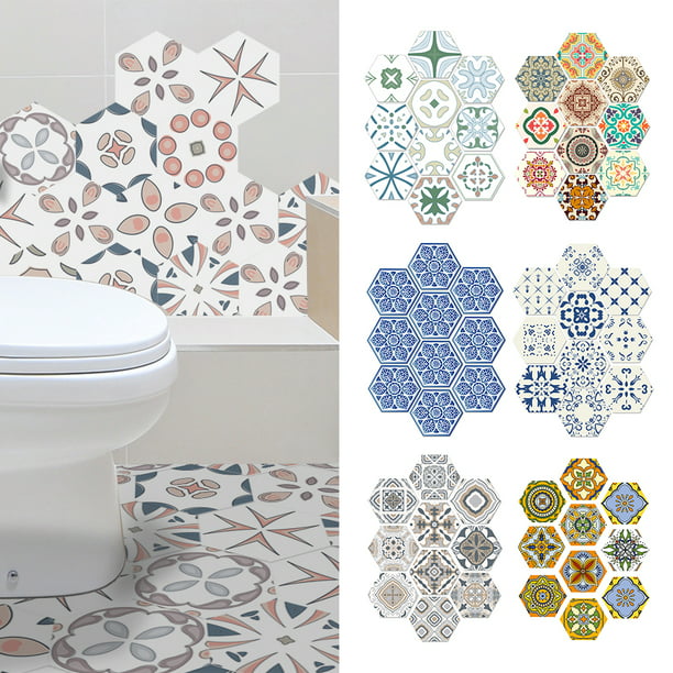 Details about   Non-slip Bathroom Sticker Set Toilet Seat Wall Decals Self-Adhesive Mural Floor